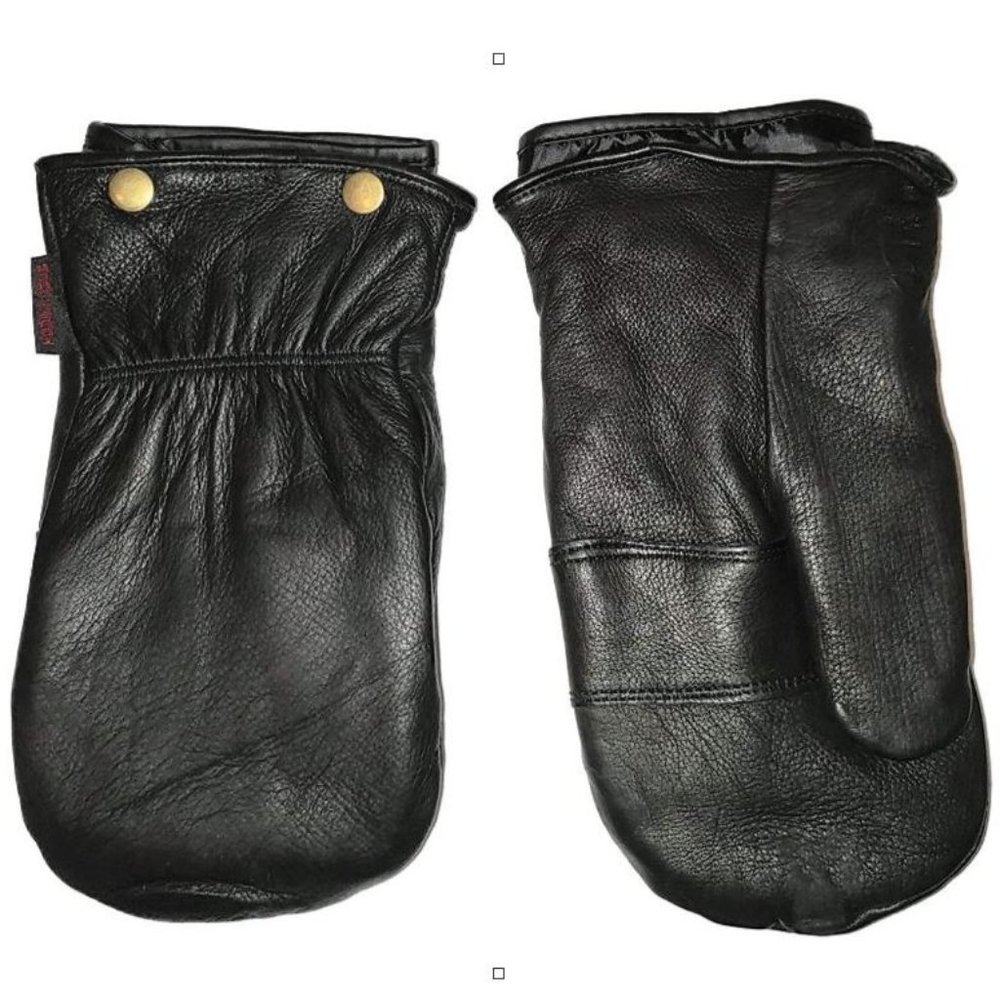 DEERSKIN MITT WITH REMOVABLE THINSULATE LINER XL